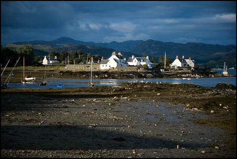low tide in Plockton