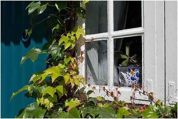 Fensteridylle am alten Pfarramt / Küsterhaus