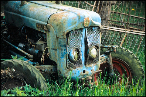 old Fordson tractor