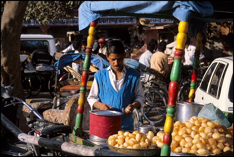 Jaipur street vendor