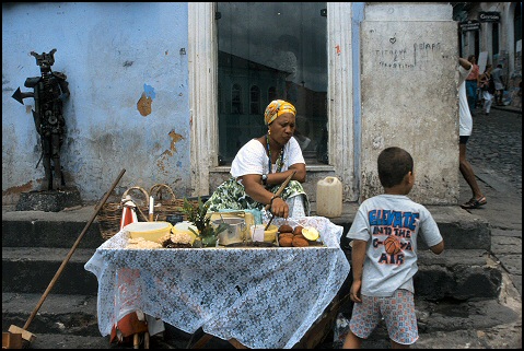 stall in Salvador / Bahia