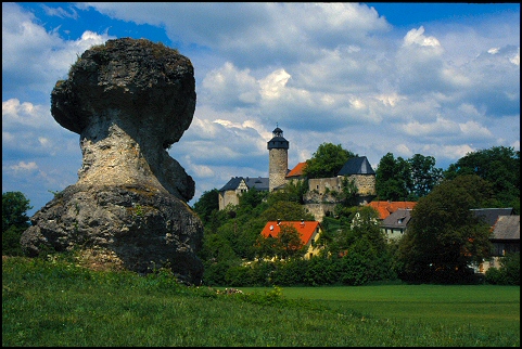 Zwernitz mit Burg Zwernitz